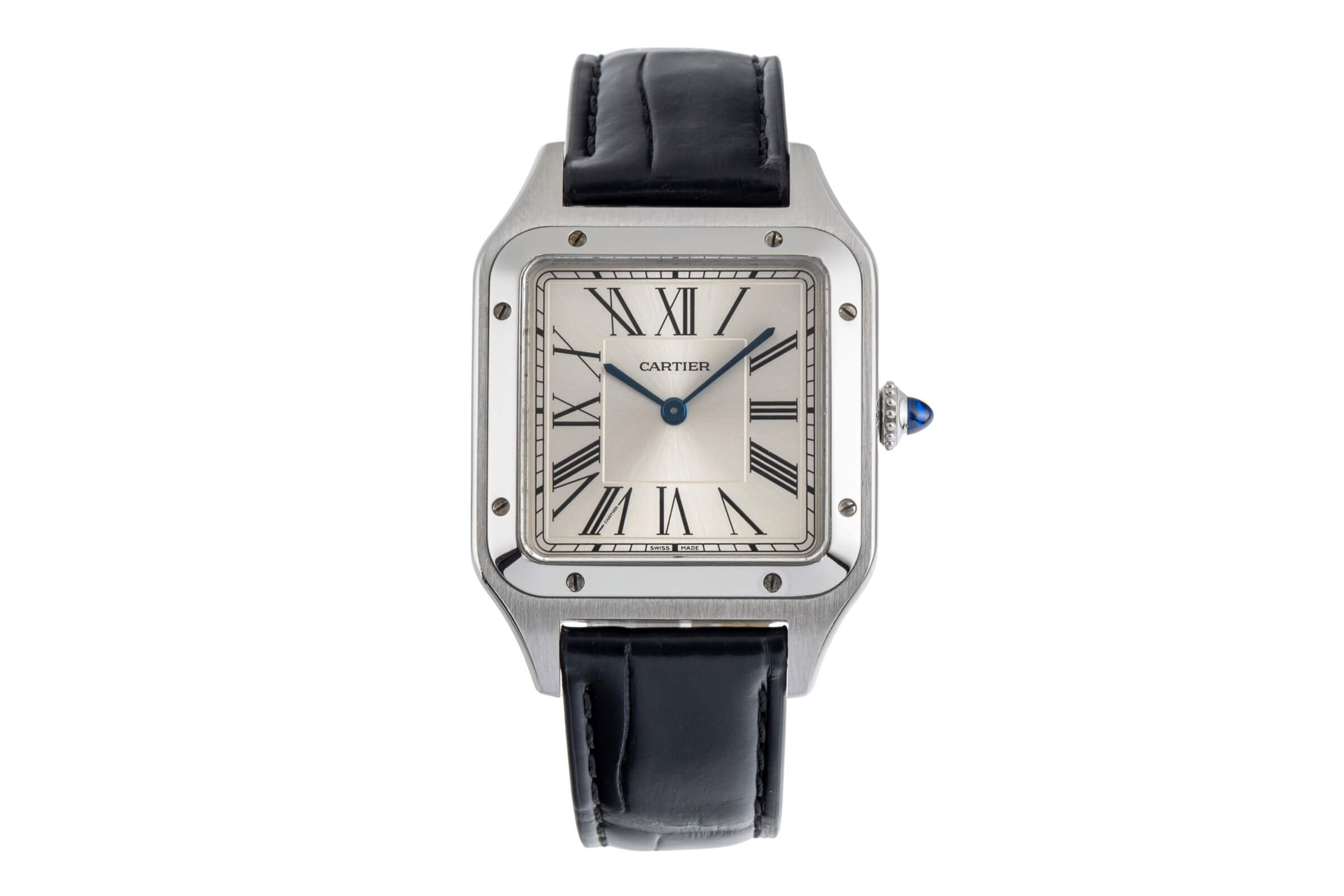 Cartier Santos Dumont steel quartz Kal. 157 Ref. WSSA0022  | Zeitauktion