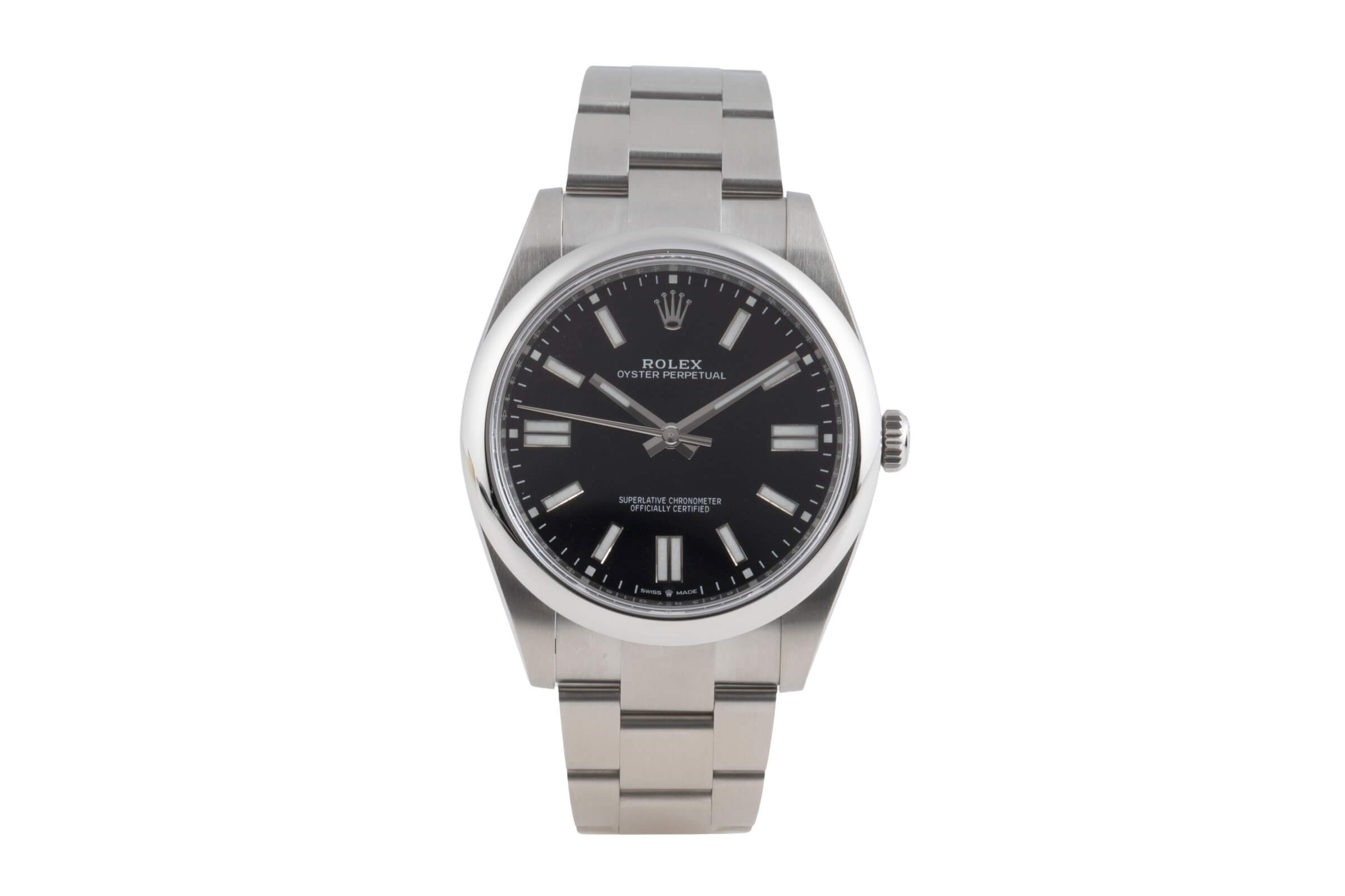 Rolex Oyster Perpetual Stahl Automatik Kal. 3230 Ref. 124300  | Zeitauktion