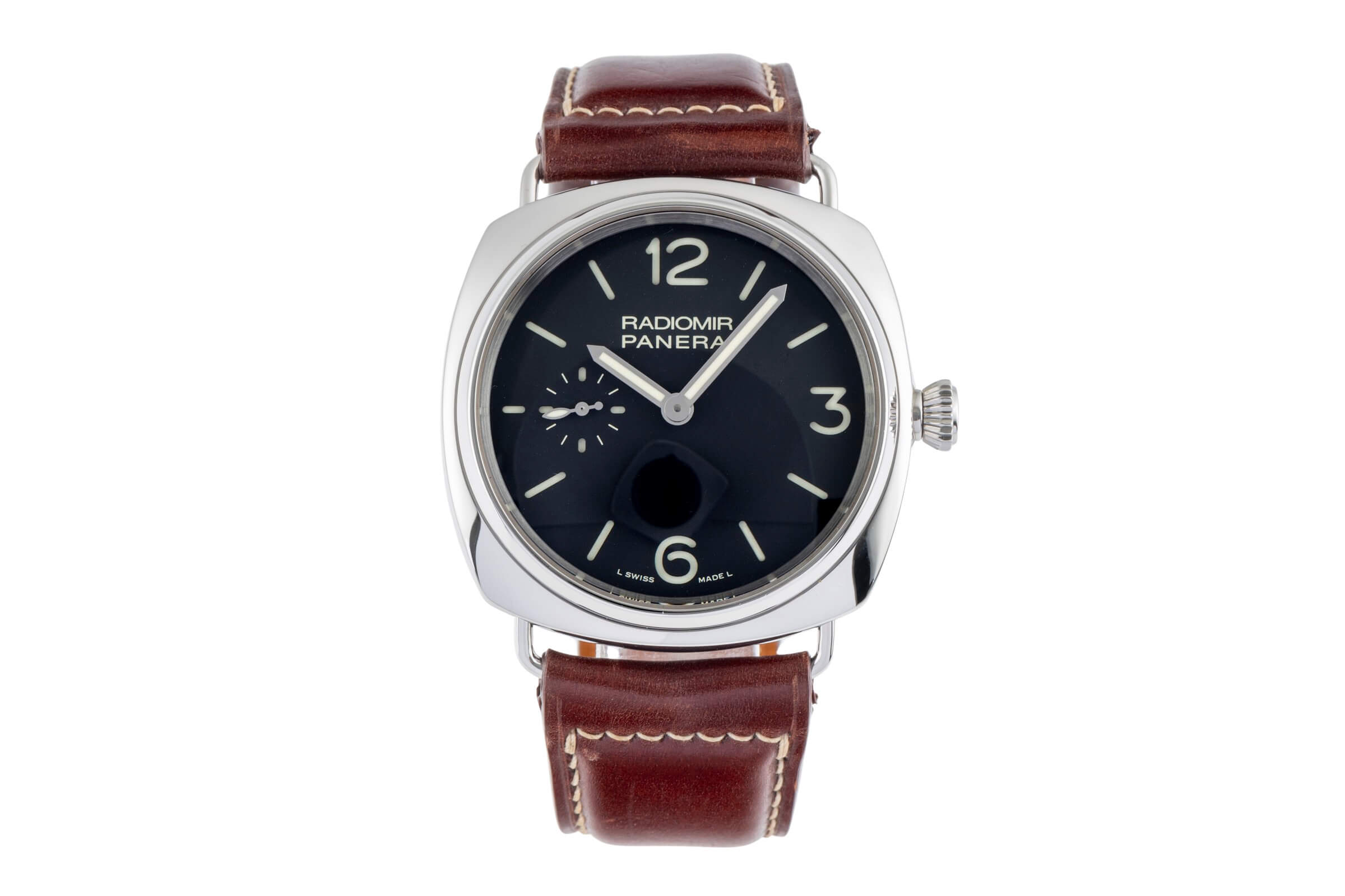 Panerai Radiomir steel manual winding Kal. P.999/1 Ref. PAM00337  | Zeitauktion