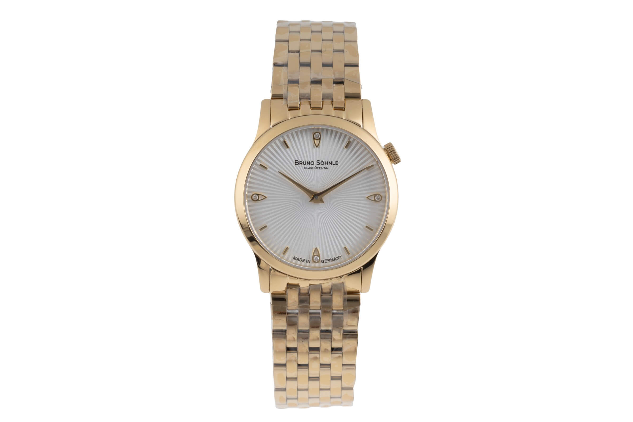 Bruno Söhnle Glashütte Bologna IV Stahl / vergoldet Quarz Ref. 17-33231-240  | Zeitauktion