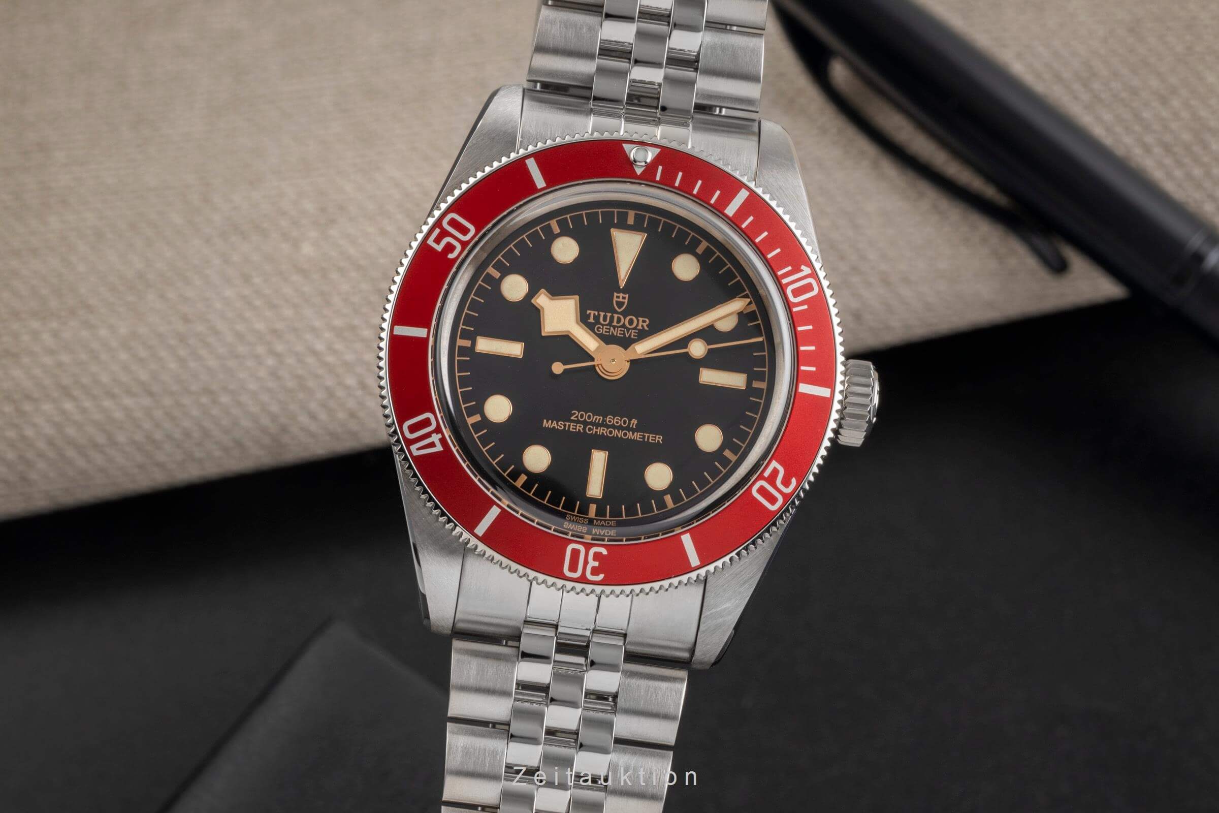 Tudor Black Bay Red Mt5602 Nato Strap Tudor Black Bay Steel